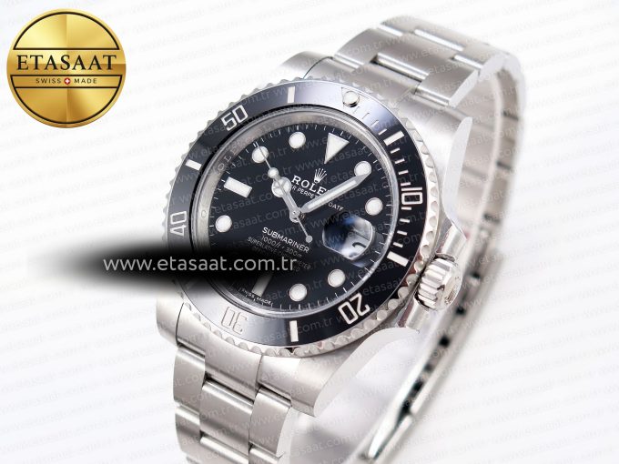 SUBMARINER 116610 LN BLACK CERAMIC C+SF FACTORY 1:1 BEST EDITION 904L SS CASE AND BRACELET VS3135 - Görsel 2