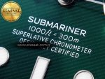 Submariner 116610 LV Green Ceramic Clean 904L 1:1 Best Edition on SS Bracelet VS3135 - Görsel 11