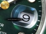 Rolex SUBMARINER 116610 LV GREEN CERAMIC 904L SS CASE AND BRACELET VS3135 - Görsel 12