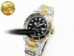 Submariner 116613 LN Black Ceramic Clean Factory 1:1 Best Edition 904L SS Case and Bracelet VS3135 - Görsel 2