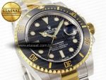 Submariner 116613 LN Black Ceramic Clean Factory 1:1 Best Edition 904L SS Case and Bracelet VS3135 - Görsel 5