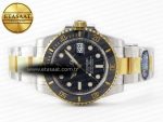 Submariner 116613 LN Black Ceramic Clean Factory 1:1 Best Edition 904L SS Case and Bracelet VS3135 - Görsel 9