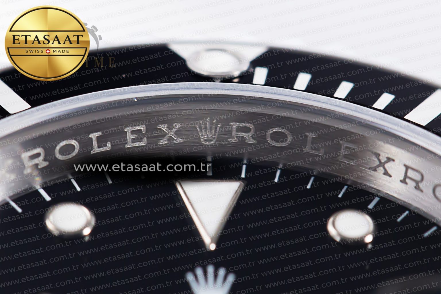 Submariner 16610 LN Black Bezel 904L Steel Rehaut SS ARF 1:1 Best Edition on SS Bracelet SH3135 - Görsel 12