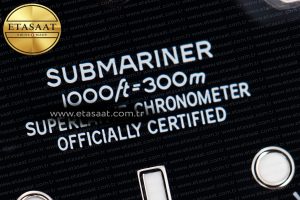 Submariner 16610 LN Black Bezel 904L Steel Rehaut SS ARF 1:1 Best Edition on SS Bracelet SH3135 - Görsel 8