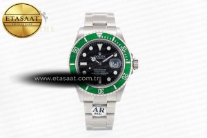 Submariner 16610 Lv 904l Steel ARF 1:1 Best Edition on ss Bracelet SH3135 v2 - Görsel 3