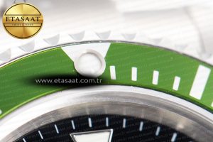 Submariner 16610 LV No Rehaut Engraving 904L Steel ARF 1:1 Best Edition on SS Bracelet SH3135 V2 - Görsel 10