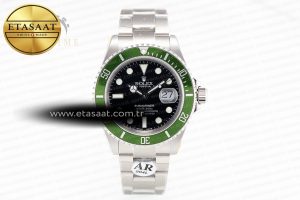 Submariner 16610 LV No Rehaut Engraving 904L Steel ARF 1:1 Best Edition on SS Bracelet SH3135 V2 - Görsel 3