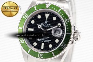 Submariner 16610 LV No Rehaut Engraving 904L Steel ARF 1:1 Best Edition on SS Bracelet SH3135 V2 - Görsel 5