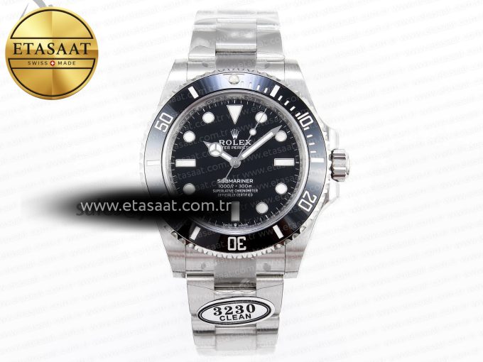 Submariner 41mm 124060 No Date 904L Steel Clean 1:1 Best Edition VR3230 - Görsel 3