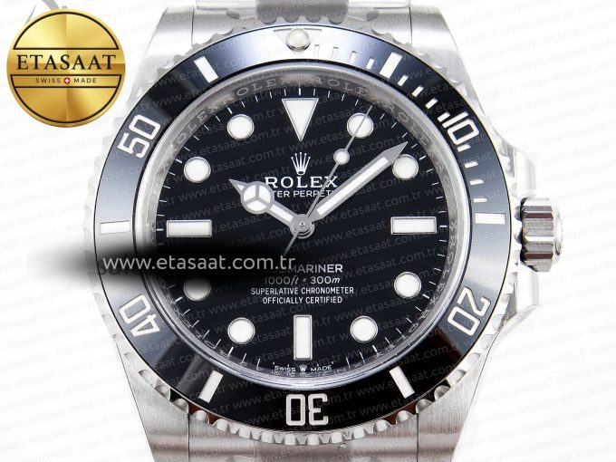 Submariner 41mm 124060 No Date 904L Steel Clean 1:1 Best Edition VR3230 - Görsel 4