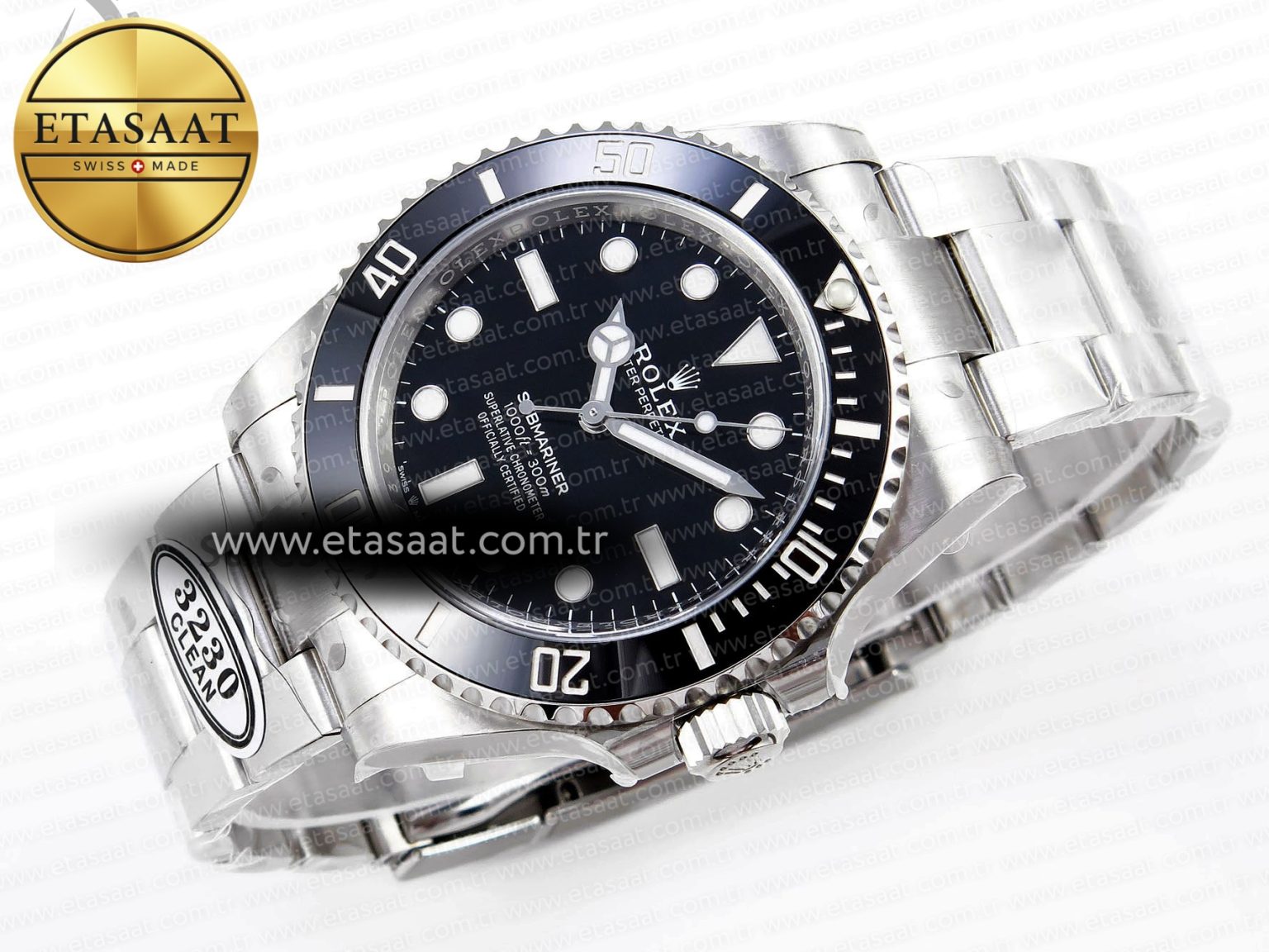 Submariner 41mm 124060 No Date 904L Steel Clean 1:1 Best Edition VR3230 - Görsel 6