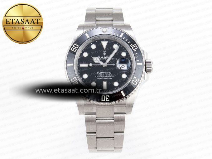 SUBMARINER 41MM 126610 LN BLACK CERAMIC 904L STEEL C+SF 1:1 BEST EDITION VR3235 - Görsel 3