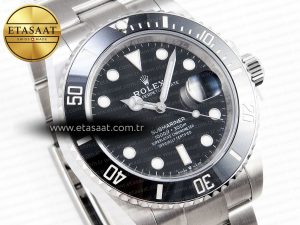SUBMARINER 41MM 126610 LN BLACK CERAMIC 904L STEEL C+SF 1:1 BEST EDITION VR3235 - Görsel 5