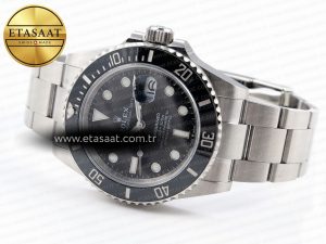 SUBMARINER 41MM 126610 LN BLACK CERAMIC 904L STEEL C+SF 1:1 BEST EDITION VR3235 - Görsel 7