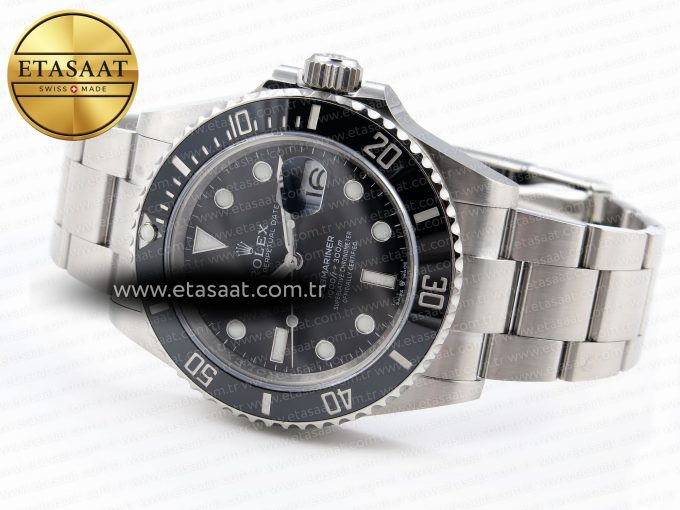 SUBMARINER 41MM 126610 LN BLACK CERAMIC 904L STEEL C+SF 1:1 BEST EDITION VR3235 - Görsel 7