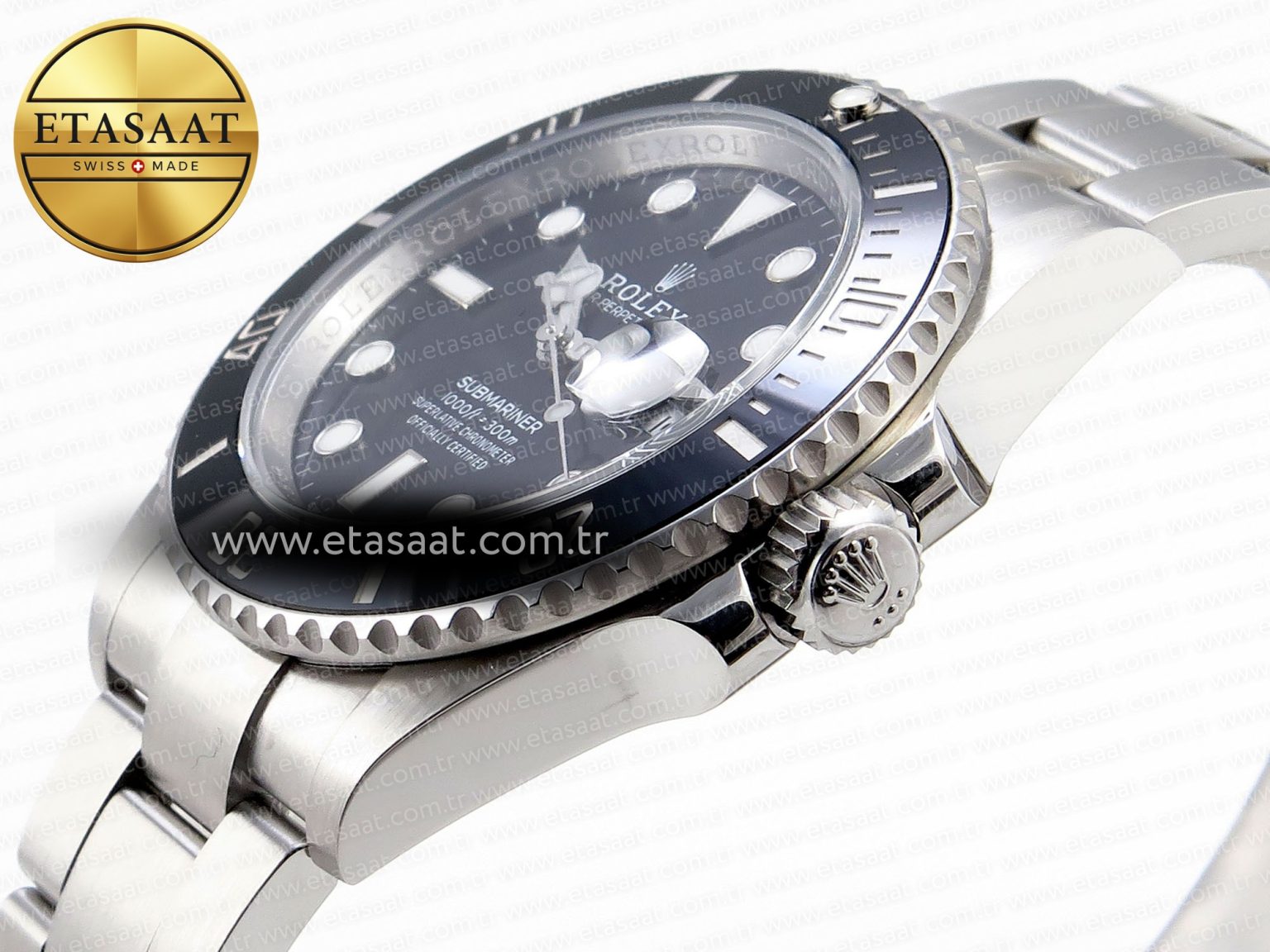 SUBMARINER 41MM 126610 LN BLACK CERAMIC 904L STEEL C+SF 1:1 BEST EDITION VR3235 - Görsel 8