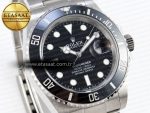 Submariner 41mm 126610 LN Black Ceramic 904L Steel JDF 1:1 Best Edition VR3235 - Görsel 5