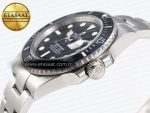 Submariner 41mm 126610 LN Black Ceramic 904L Steel JDF 1:1 Best Edition VR3235 - Görsel 8