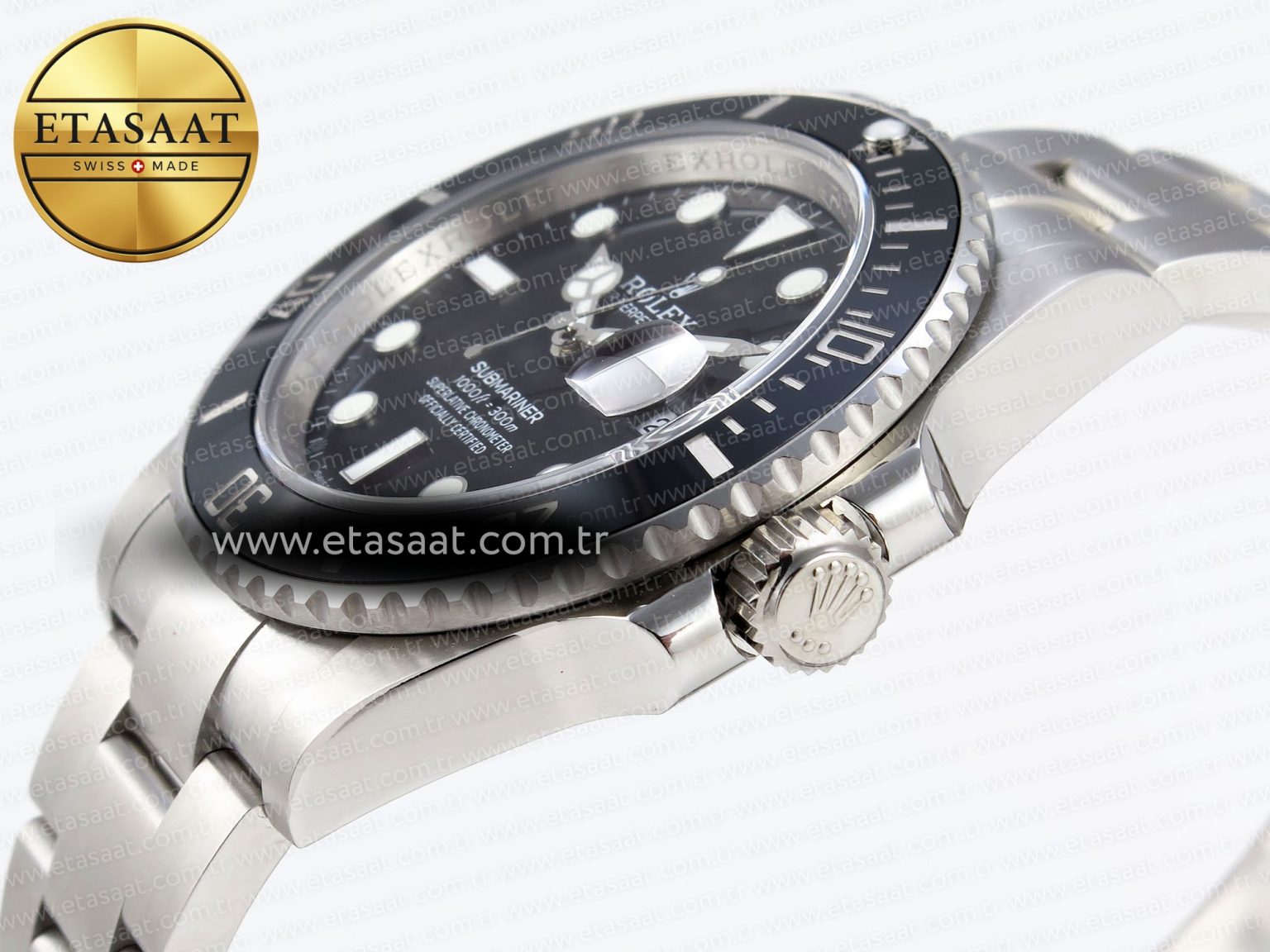 Submariner 41mm 126610 LN Black Ceramic 904L Steel JDF 1:1 Best Edition VR3235 - Görsel 8