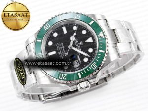 SUBMARINER 41MM 126610 LV GREEN CERAMIC 904L STEEL CLEAN 1:1 BEST EDITION VR3235 - Görsel 6
