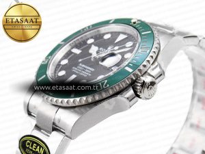 SUBMARINER 41MM 126610 LV GREEN CERAMIC 904L STEEL CLEAN 1:1 BEST EDITION VR3235 - Görsel 8