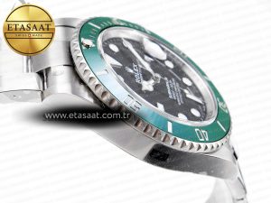 SUBMARINER 41MM 126610 LV GREEN CERAMIC 904L STEEL CLEAN 1:1 BEST EDITION VR3235 - Görsel 9