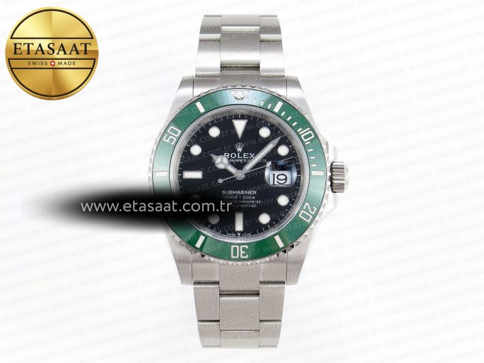 SUBMARINER 41MM 126610 LV GREEN CERAMIC 904L STEEL C+SF 1:1 BEST EDITION VR3235 - Görsel 3