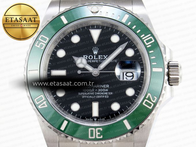 SUBMARINER 41MM 126610 LV GREEN CERAMIC 904L STEEL C+SF 1:1 BEST EDITION VR3235 - Görsel 4