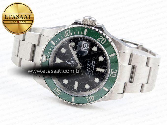 SUBMARINER 41MM 126610 LV GREEN CERAMIC 904L STEEL C+SF 1:1 BEST EDITION VR3235 - Görsel 7