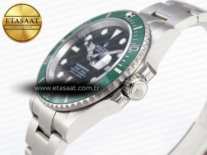 SUBMARINER 41MM 126610 LV GREEN CERAMIC 904L STEEL C+SF 1:1 BEST EDITION VR3235 - Görsel 8