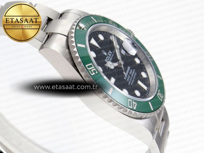 SUBMARINER 41MM 126610 LV GREEN CERAMIC 904L STEEL C+SF 1:1 BEST EDITION VR3235 - Görsel 9
