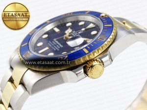 Submariner 41mm 126613 LB SS/YG Blue Ceramic 904L Steel GMF 1:1 Best Edition VR3235 - Görsel 8