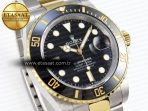 Submariner 41mm 126613 LN SS/YG Black Ceramic 904L Steel GMF 1:1 Best Edition VR3235 - Görsel 5