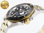 Submariner 41mm 126613 LN SS/YG Black Ceramic 904L Steel GMF 1:1 Best Edition VR3235 - Görsel 8