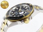 Submariner 41mm 126613 LN SS/YG Black Ceramic 904L Steel GMF 1:1 Best Edition VR3235 - Görsel 8