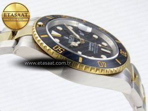 Submariner 41mm 126613 LN SS/YG Black Ceramic 904L Steel GMF 1:1 Best Edition VR3235 - Görsel 9