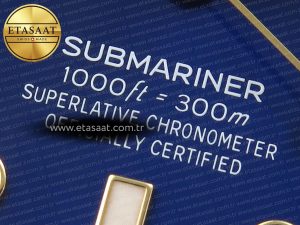 SUBMARINER 41MM 126618 LB BLUE CERAMIC 904L STEEL CLEAN 1:1 BEST EDITION VR3235 - Görsel 13