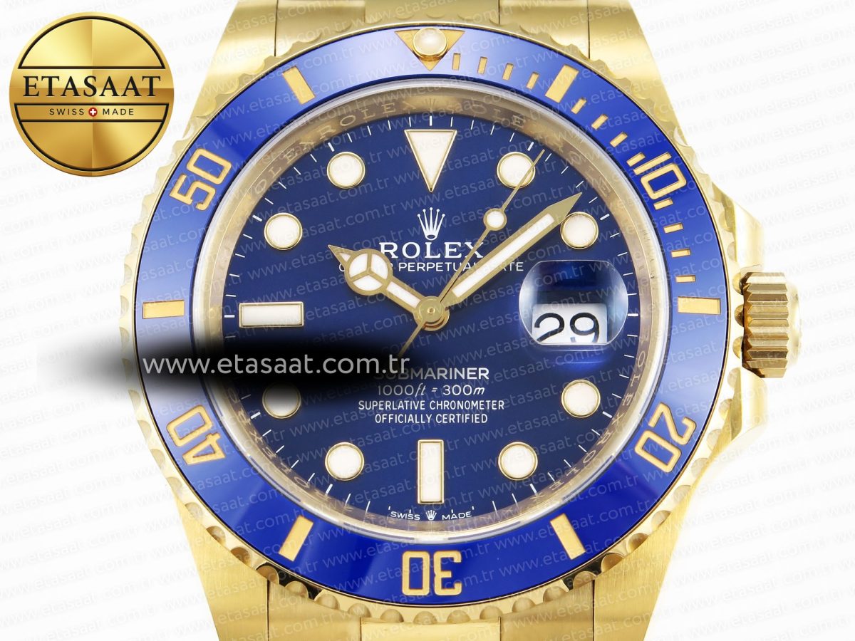 Rolex SUBMARINER 41MM 126618 LB BLUE CERAMIC VR3235 - Görsel 4