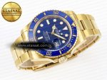 SUBMARINER 41MM 126618 LB BLUE CERAMIC 904L STEEL CLEAN 1:1 BEST EDITION VR3235 - Görsel 6
