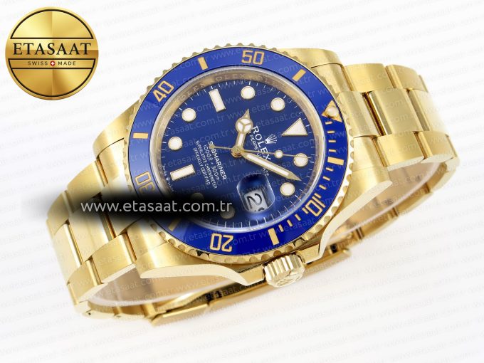 SUBMARINER 41MM 126618 LB BLUE CERAMIC 904L STEEL CLEAN 1:1 BEST EDITION VR3235 - Görsel 6