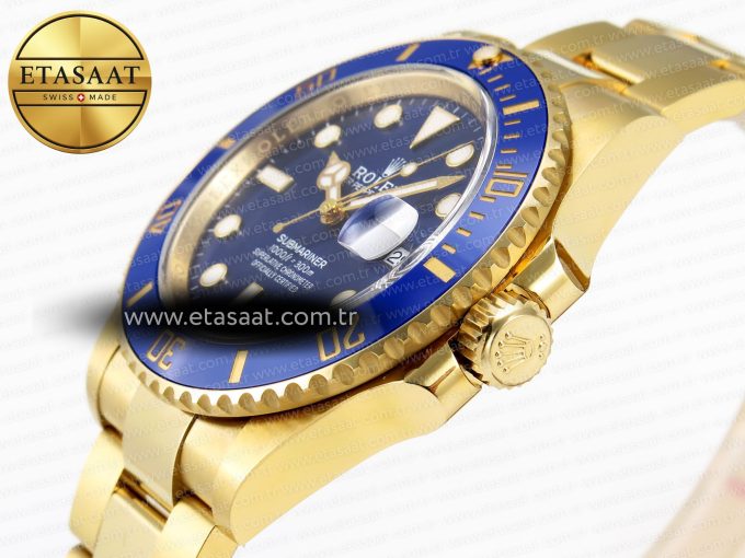 SUBMARINER 41MM 126618 LB BLUE CERAMIC 904L STEEL CLEAN 1:1 BEST EDITION VR3235 - Görsel 7