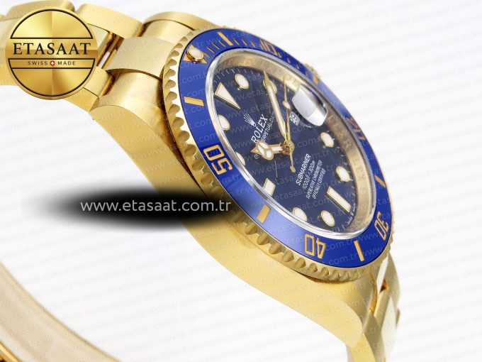 SUBMARINER 41MM 126618 LB BLUE CERAMIC 904L STEEL CLEAN 1:1 BEST EDITION VR3235 - Görsel 8
