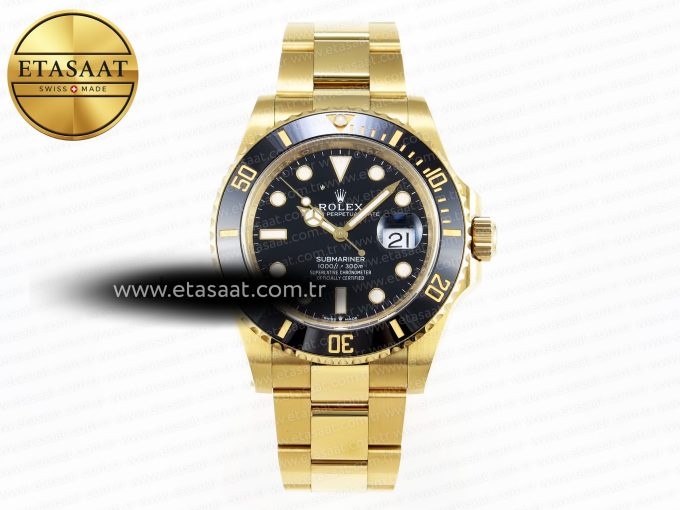 SUBMARINER 41MM 126618 LN BLACK CERAMIC 904L STEEL CLEAN 1:1 BEST EDITION VR3235 - Görsel 3