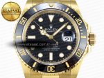 SUBMARINER 41MM 126618 LN BLACK CERAMIC 904L STEEL CLEAN 1:1 BEST EDITION VR3235 - Görsel 4