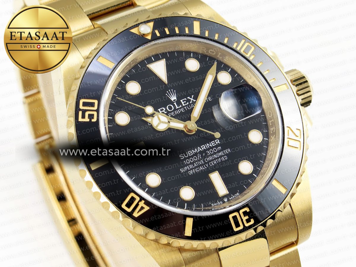 Rolex SUBMARINER 41MM 126618 LN BLACK CERAMIC VR3235 - Görsel 5