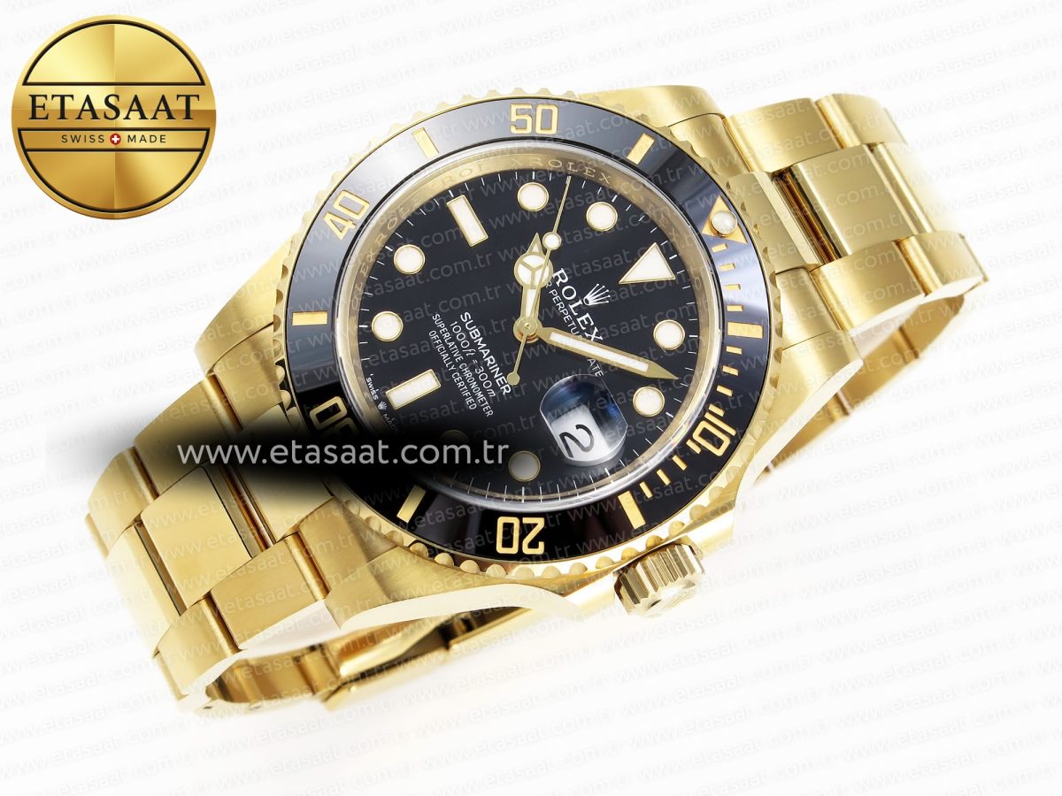 Rolex SUBMARINER 41MM 126618 LN BLACK CERAMIC VR3235 - Görsel 6