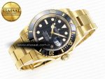 SUBMARINER 41MM 126618 LN BLACK CERAMIC 904L STEEL CLEAN 1:1 BEST EDITION VR3235 - Görsel 6