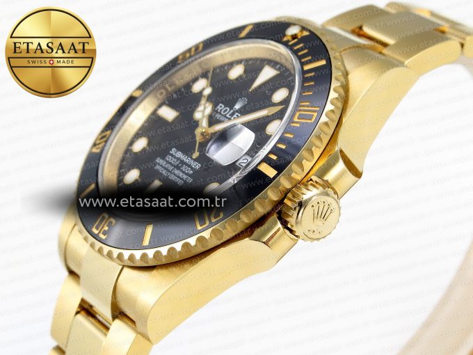 SUBMARINER 41MM 126618 LN BLACK CERAMIC 904L STEEL CLEAN 1:1 BEST EDITION VR3235 - Görsel 7