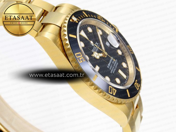 SUBMARINER 41MM 126618 LN BLACK CERAMIC 904L STEEL CLEAN 1:1 BEST EDITION VR3235 - Görsel 8