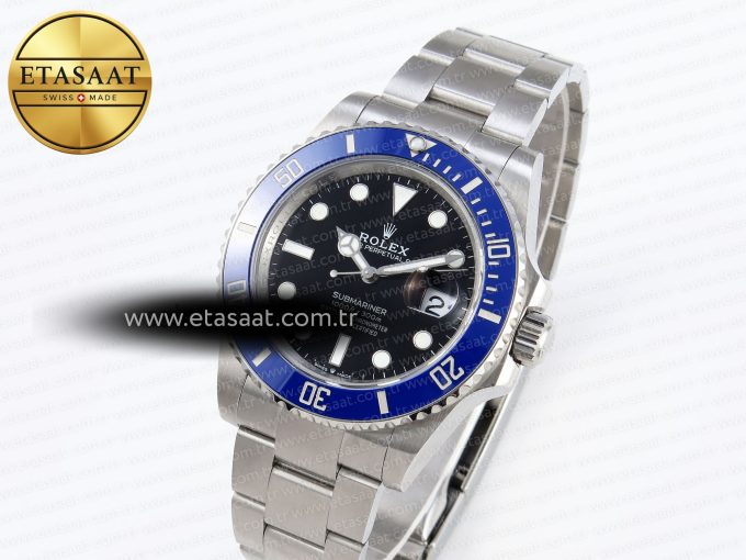 Submariner 41mm 126619 LB Blue Ceramic 904L Steel JDF 1:1 Best Edition VR3235 - Görsel 2